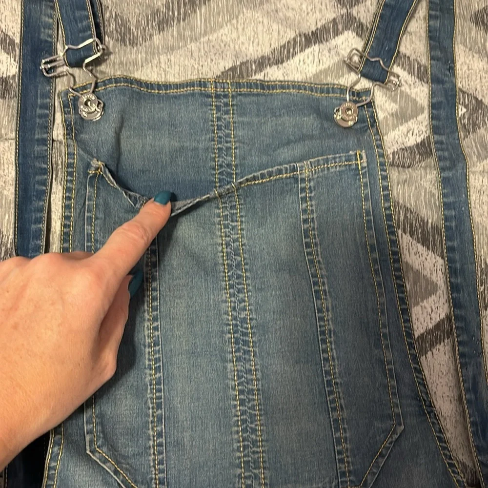 Fiorucci Denim Overalls Shorts